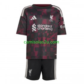 Camisolas de futebol Liverpool Criança Equipamento 3ª 2026/27 Manga Curta
